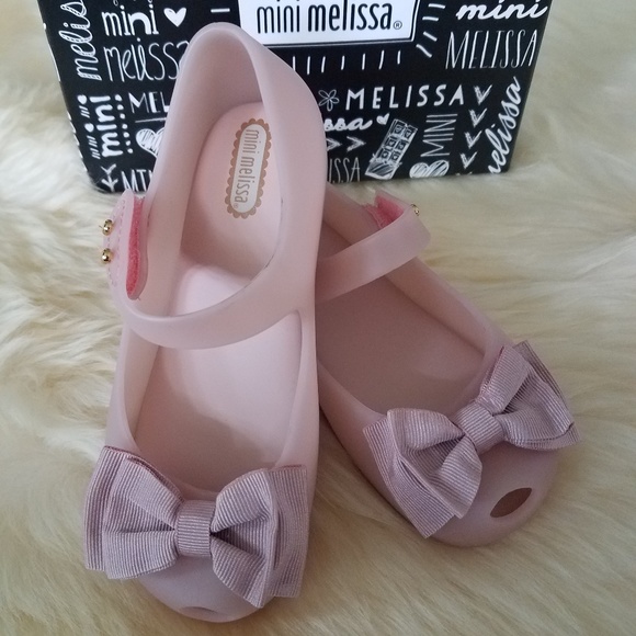 🆕 Mini Melissa Ultragirl light pink bow - Picture 2 of 2